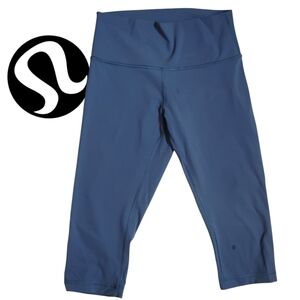 Lululemon Blue Cropped Leggings